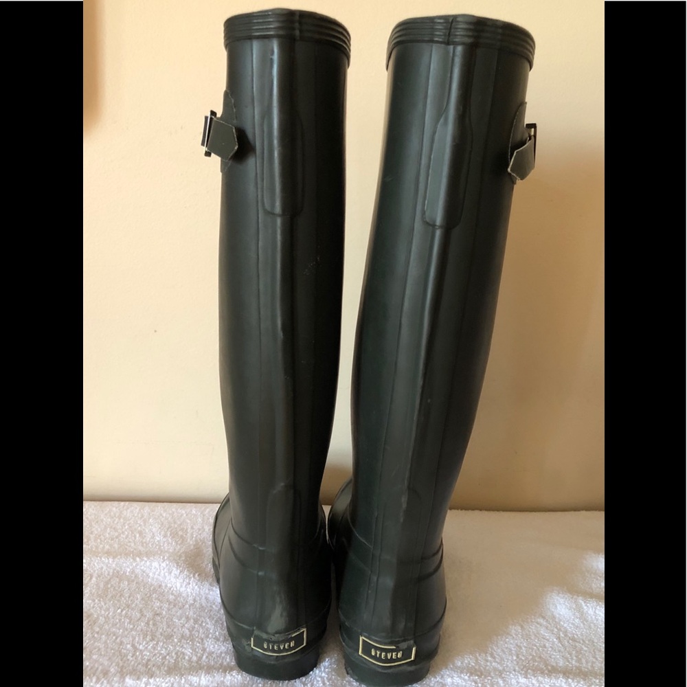STEVE MADDEN HUNTER TALL RAIN BOOTS👢size 6 - Picture 6 of 13